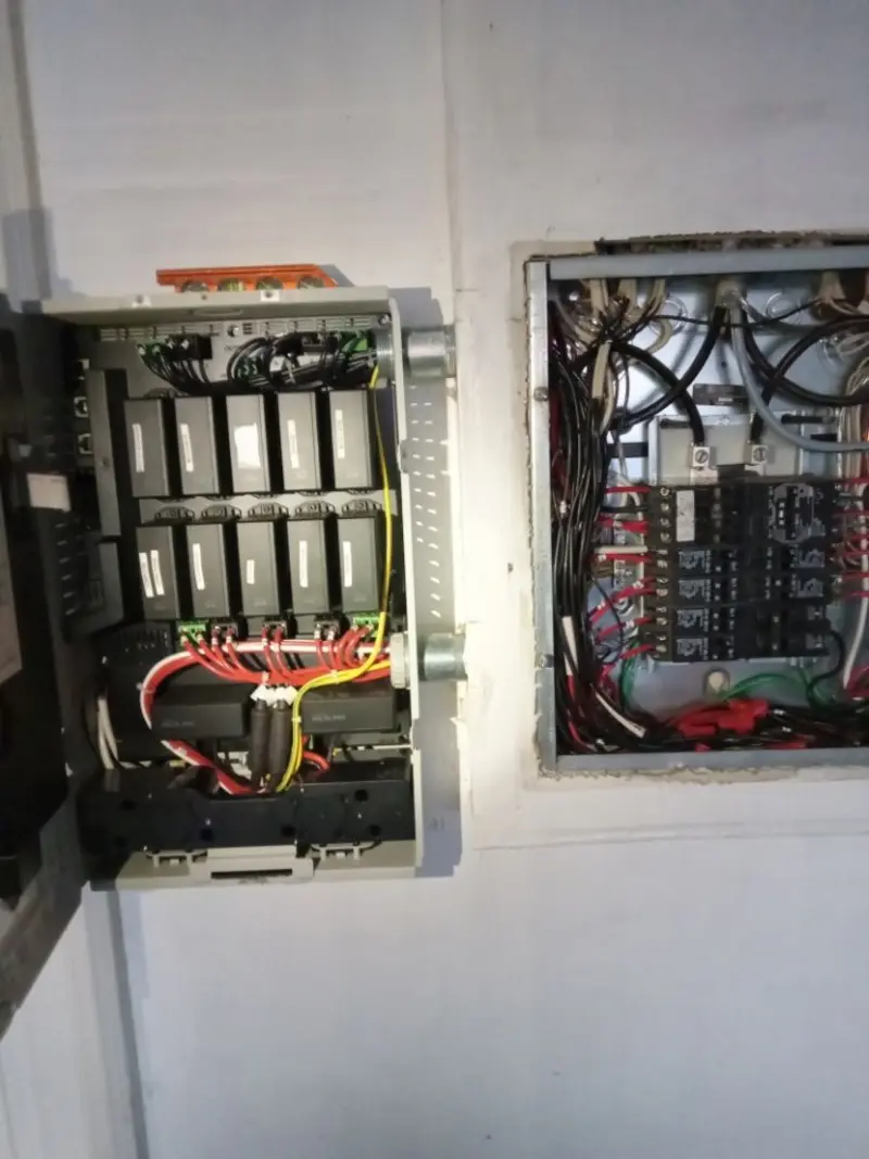 Electrical panel upgrade completed for Electrical Inspection in Purcell